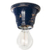 Plafoniera Toscot TORINO 837 55 E27 LED maiolica toscana lampada soffittoartigianale rustica terracotta