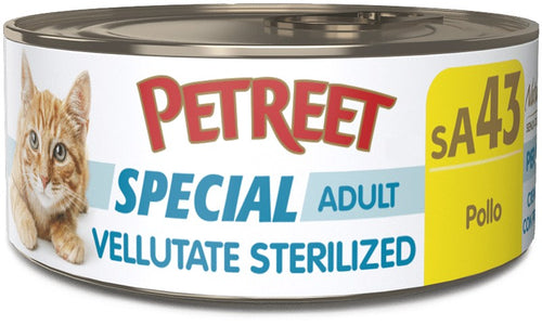 Petreet Cat Special Adult Vellutate Sterilized Pollo 70gr
