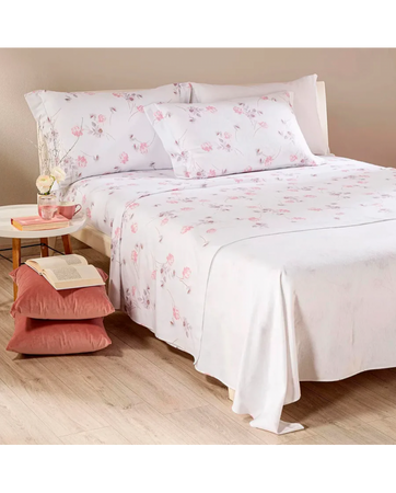 Lenzuola Flores ! Caleffi Completo Matrimoniale – Collezione Dreaming