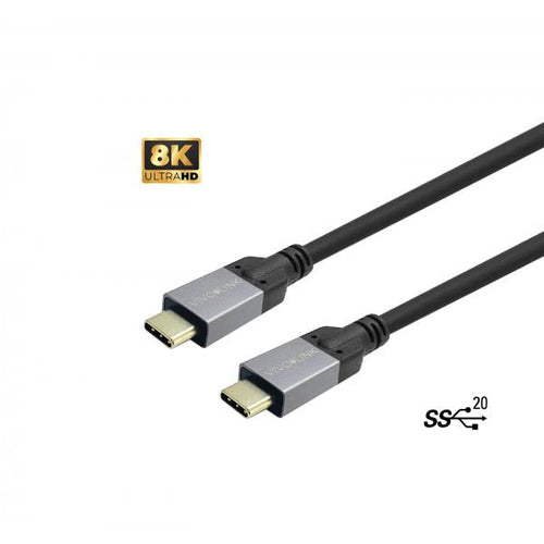 Vivolink PROUSBCMM4 cavo USB USB 3.2 Gen 2 [3.1 Gen 2] 4 m USB C Nero (USB-C to USB-C Cable 4m - Supports 20 Gbps data - Certified for Business - Warranty: 144M)