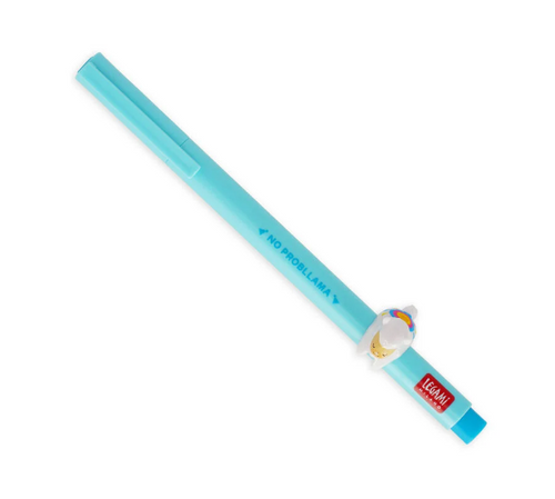Penna Gel con Llama decorativo della famiglia Lovely Friends