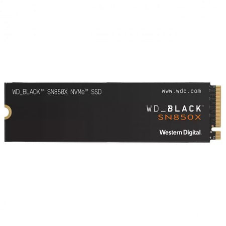 Hard disk SSD Western Digital Black WDS200T2X0E M.2 - 2 Tb (2000 Gb) - Slot M.2 - Nvme - Stato Solido - Lettura 7300 MB/S, Scrittura 6300 MB/S