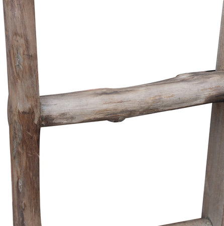 Biscottini Biscottini Scala Portasciugamani Legno Anticato Naturale Bagno 28x7x100