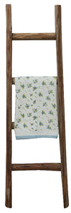Biscottini Biscottini Scala Portasciugamani Legno Anticato Naturale Bagno 28x7x100