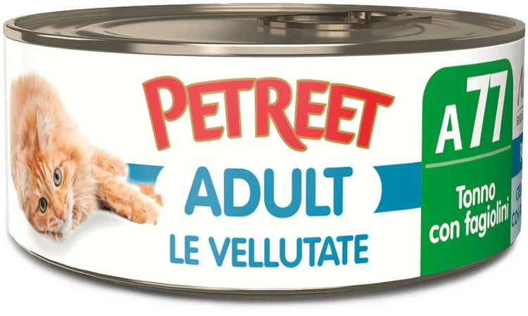 Petreet Cat Adult Vellutate Tonno con Fagiolini 70gr