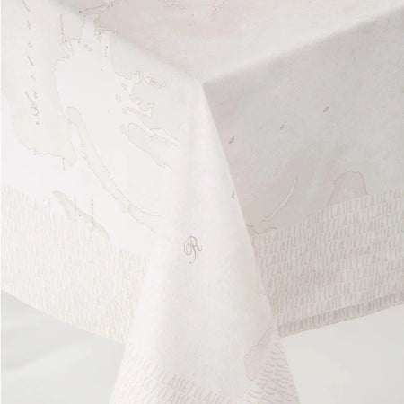 Alviero Martini Geo White Tovaglia 150x180 1009620 D58 - Passarelli Biancheria