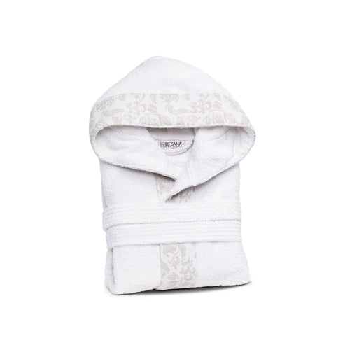 Besana Accappatoio Unisex in Cotone Decor 2411S38
