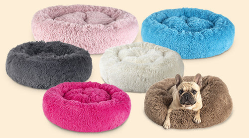 Cuccia pelosa super soft antistress per cani
