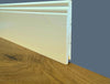 100ml-di-Battiscopa-PREMIUM-in-legno-MASSELLO-mod.DUCALE-120x15-laccato-bianco-RAL-9010-(Avorio)