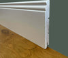 100ml di Battiscopa PREMIUM in legno MASSELLO mod.DUCALE 120x15 laccato bianco Fai da te/Prodotti per la costruzione/Materiali da costruzione/Pavimenti/Materiali per pavimenti/Battiscopa Eternal Parquet - Ariano Irpino, Commerciovirtuoso.it