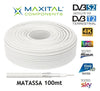 Matassa 100 mt. cavo Satellitare e Terrestre 5,0 mm MAXITAL
