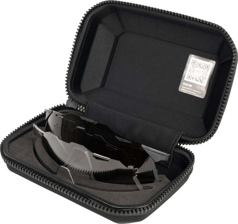100PERCENT-Hypercraft-occhiali-da-sole-in-nero-e-grigio-da-uomo