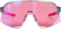 100PERCENT-S3-Polished-Translucent-occhiali-da-sole-in-grigio-e-fucsia-da-uomo