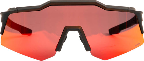 100PERCENT-Speedcraft-occhiali-da-sole-in-nero-e-arancione-da-uomo