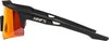 100PERCENT-Speedcraft-occhiali-da-sole-in-nero-e-arancione-da-uomo