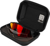 100PERCENT-Speedcraft-occhiali-da-sole-in-nero-e-arancione-da-uomo