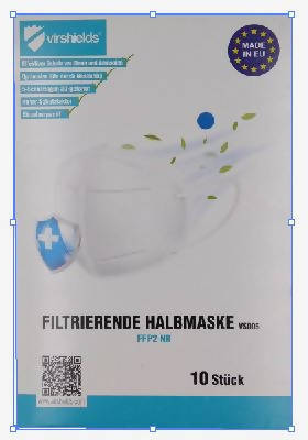 100x Mascherine FFP2 Azzurre Ce1463 Mascherina FFP2 Azzurra Prodotta In Europa Virshields 5 Strati Certificata Colore Azzurro € 0,59 Cad Spedizione Gratuita