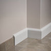 Battiscopa Coprimarmo FIRENZE  in POLIMERI FeelingWood-HD 100x22mm - BIANCO (prezzo al metro)
