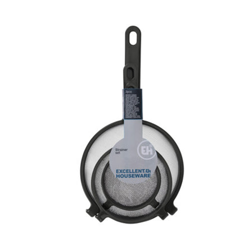 Colino in acciaio inox per setaccio prodotti cucina set da 3