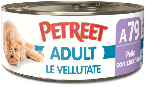 Petreet Cat Adult Vellutate Pollo con Zucchine 70gr