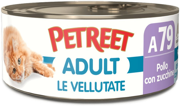 Petreet Cat Adult Vellutate Pollo con Zucchine 70gr