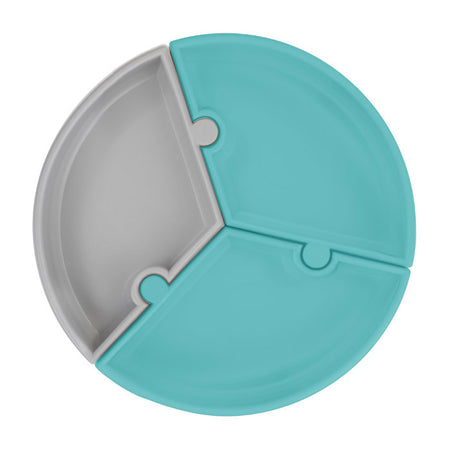 Piatto separabile tripla ventosa Puzzle Minikoioi