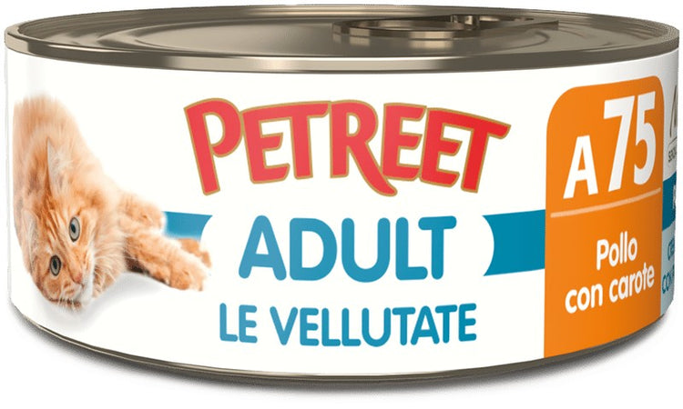 Petreet Cat Adult Vellutate Pollo con Carote 70gr