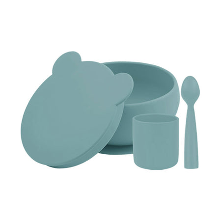 Set pappa bicchiere, scodella, cucchiaio Minikoioi