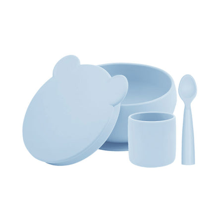 Set pappa bicchiere, scodella, cucchiaio Minikoioi