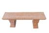 Biscottini Panchina in Terracotta 100% Made in Italy interamente Lavorata a Mano Panca