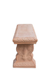 Biscottini Panchina in Terracotta 100% Made in Italy interamente Lavorata a Mano Panca