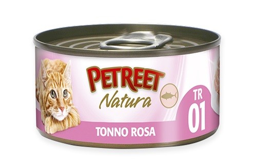 Petreet Natura Cat Adult Tonno Rosa 140gr