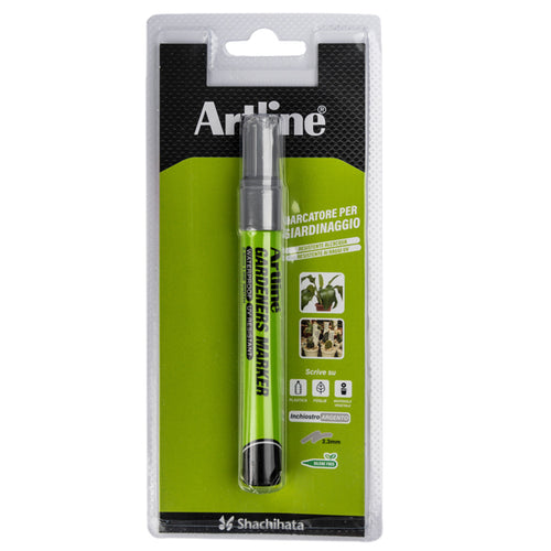 Marcatore Permanente Speciale Giardinaggio Artline Punta 2,3Mm Tonda Argento