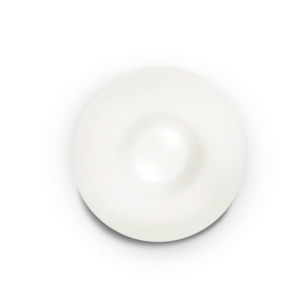 Plafoniera Moderna Glory Vetro Bianco 2 Luci E27 D40Cm