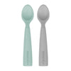 Coppia di cucchiai in silicone Scoopers Minikoioi