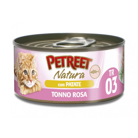 Petreet Natura Cat Adult Tonno Rosa con Patate 140gr