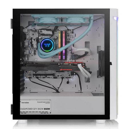 Thermaltake H590 TG ARGB Midi Tower Bianco (Tt H590 TG ARGB Snow Whi)