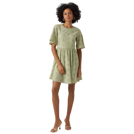 Vero Moda vestito corto verde 10281728 Vestiti Vero Moda