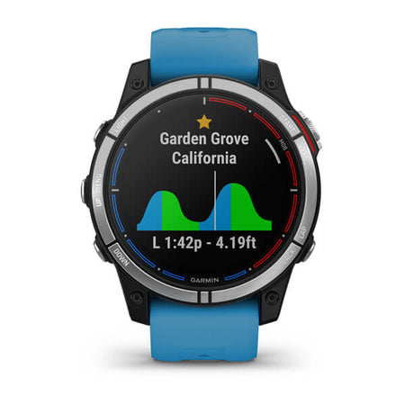 Quatix 7 Con Cinturino BLue In Silicone