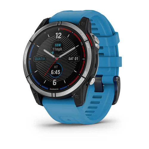Quatix 7 Con Cinturino BLue In Silicone