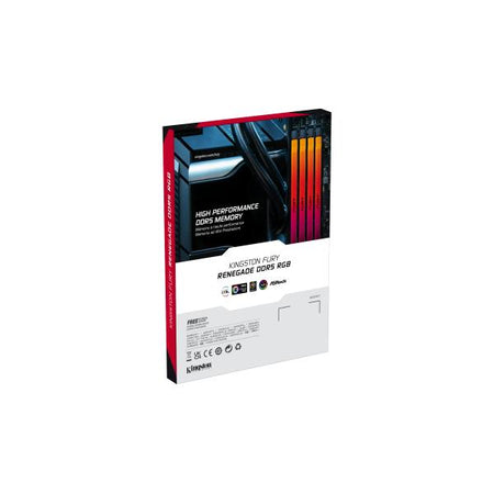 Kingston Technology FURY 16GB 6400MT/s DDR5 CL32 DIMM Renegade RGB (16GB DDR5 6400MTS CL32 RGB XMP)