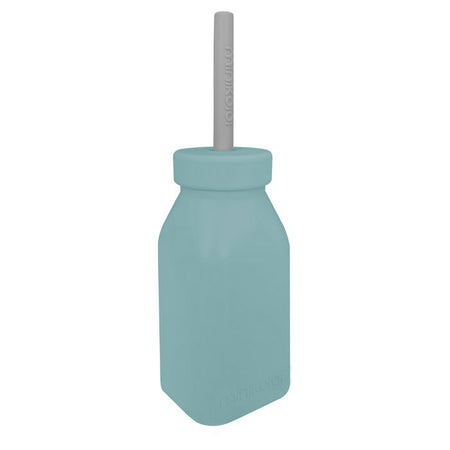 Bottiglia 200 ml silicone Bottle + Straw Minikoioi