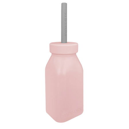 Bottiglia 200 ml silicone Bottle + Straw Minikoioi