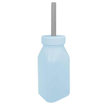 Bottiglia 200 ml silicone Bottle + Straw Minikoioi
