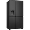 Hisense Frigo Side By Side Nofrost 632lt E Wifi 91cm Nero Rs818n4tfe