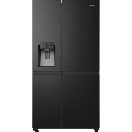 Hisense Frigo Side By Side Nofrost 632lt E Wifi 91cm Nero Rs818n4tfe