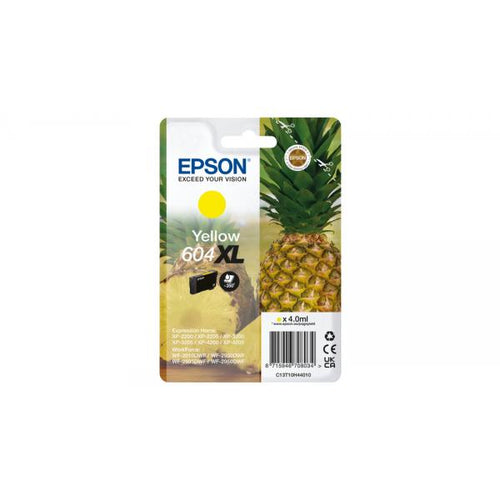Cartuccia originale Epson 604XL - per stampanti Epson Workforce - Alta Capacità - Gialla