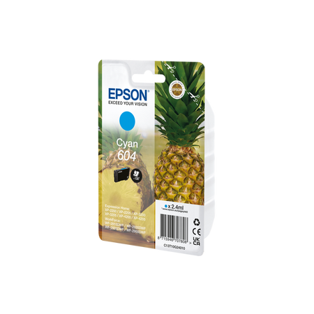 EPSON CART. INK CIANO, ANANAS 604