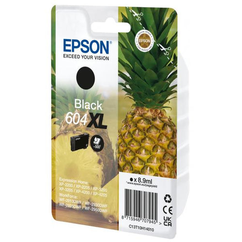 EPSON 604XL BLACK (C13T10H14020) - CARTUCCIA ORIGINALE AD ALTA EFFICIENZA