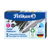 Scatola 5 Cartucce Sferografica Km5 Eco Nero Pelikan